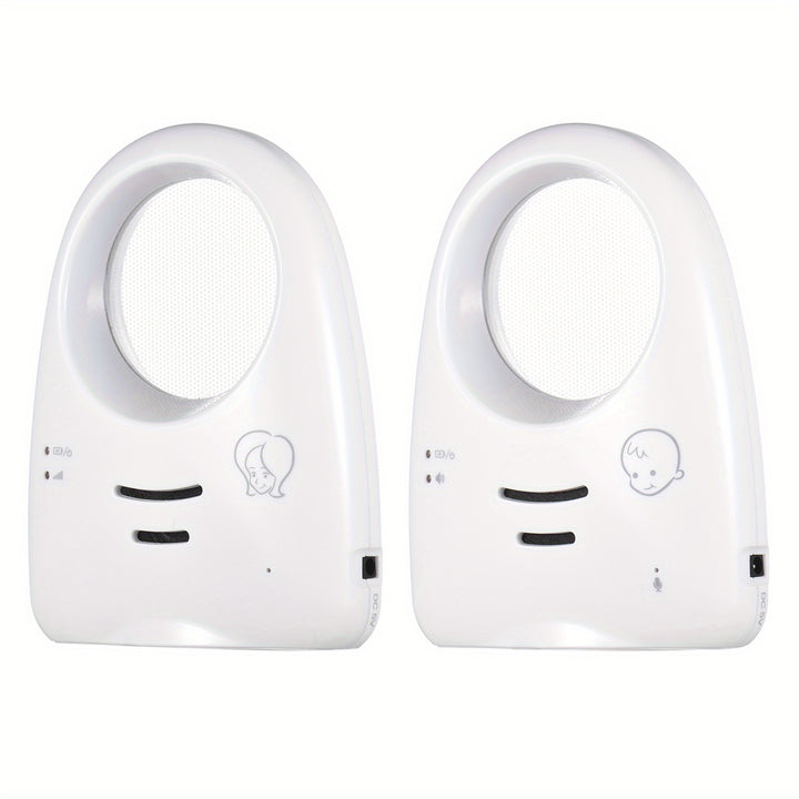 TOMSHOO Crystal Clear Youngsters Monitor - Portable 2.4GHz Wireless Audio with One-Way Talk, Sensitive Cry Detection