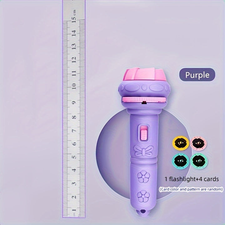[Fun Educational] Flashlight Projector | 32 Patterns | Educational Toy for Bedtime | Winter