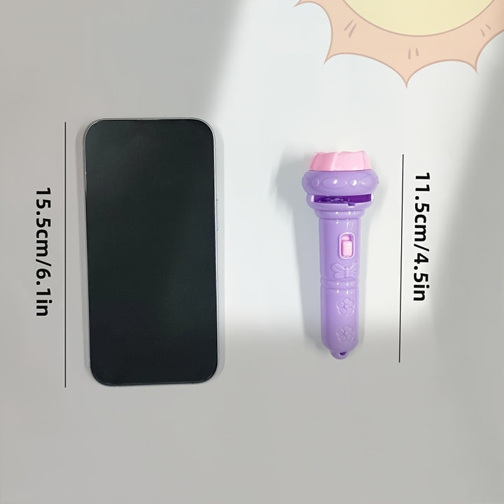 [Fun Educational] Flashlight Projector | 32 Patterns | Educational Toy for Bedtime | Winter