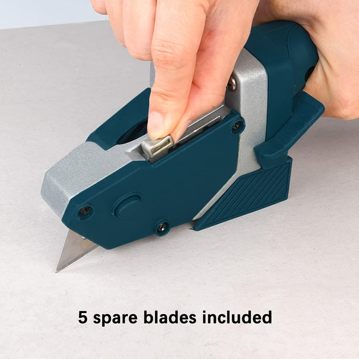 [Multimaterial Cutter] Professional Gypsum Board Cutter Kit - Easy Glide Precision Blade & 196.85inch Tape Measure, Aluminum Alloy & TPR Plastic, Dust-Free for Drywall, Foam, KT Cardboard Cutting - Includes Pencil & 20 Extra