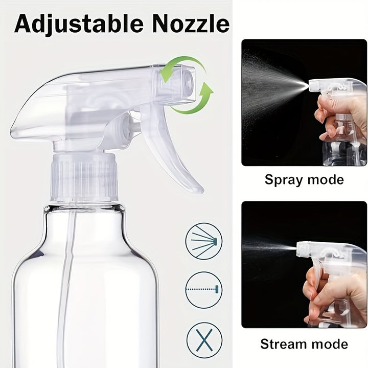 1pc 2pcs Multi-purpose Spray Bottle Can Be Used In Hair Salons, Kitchens, Bathrooms, And Garden Spray Pots. It Can Be Refilled And Reused. Two Spray Modes Can Be Set. The Ultra-fine Spray Linear Spray Valve Can Close The Plas