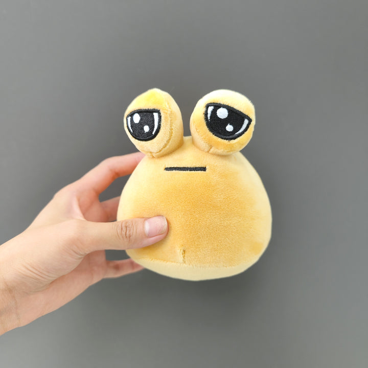 12cm/4.72in Super Small Pou Stuffed Animals Plush, Cute Pou Plush Toys My Pet Alien Pou Plush Toy Perfect For Valentine's Day Easter Mother's Day Home Decor