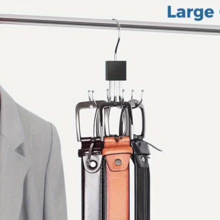 Coat, Hat, Scarf, Wardrobe Storage Clothes Hanger - Door Hanger - Bag Storage Hook - Polished Wooden Finish