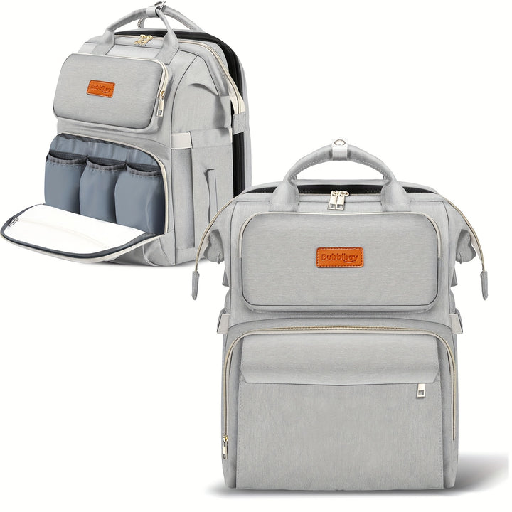 Diaper Bag Backpack, Multifunctional Portable Travel Bags, 900D Waterproof Diaper Bag With Changing Station