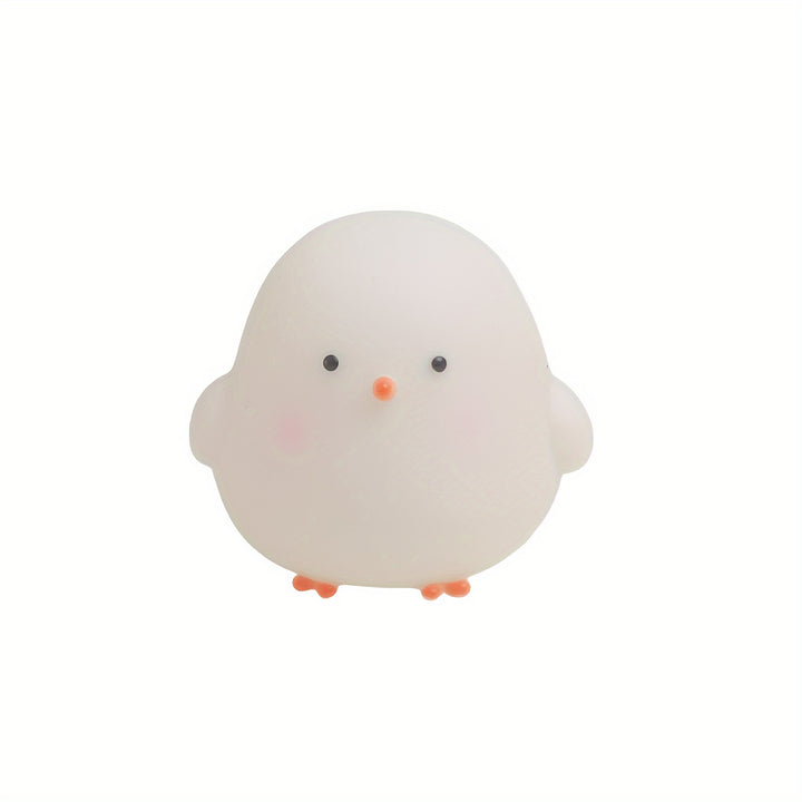 Charming Chick Night Light - Soft Glow, Battery-Powered, Perfect for Bedroom, Study & Office Decor - Ideal Gift for Friends, Family & Colleagues