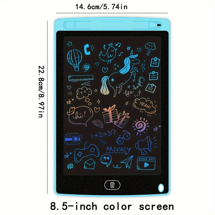 Toy For Girls Boys Kids LCD Writing Tablet, Colorful Screen Graffiti Board Drawing Pad, Writing Board, Educational Christmas Birth Day Gift, Learning Board, Halloween, Christmas Day Gift