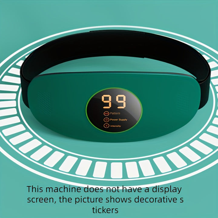 [Rechargeable Vibration] Waist Massager with Vibration - Rechargeable, Elastic Belt - USB Charging