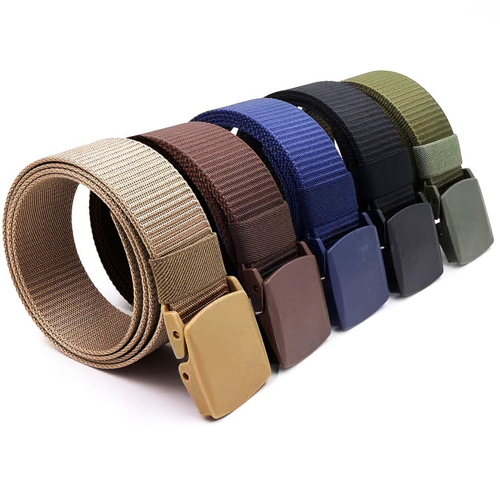 Men's casual imitation nylon outdoor anti-static fashion belt