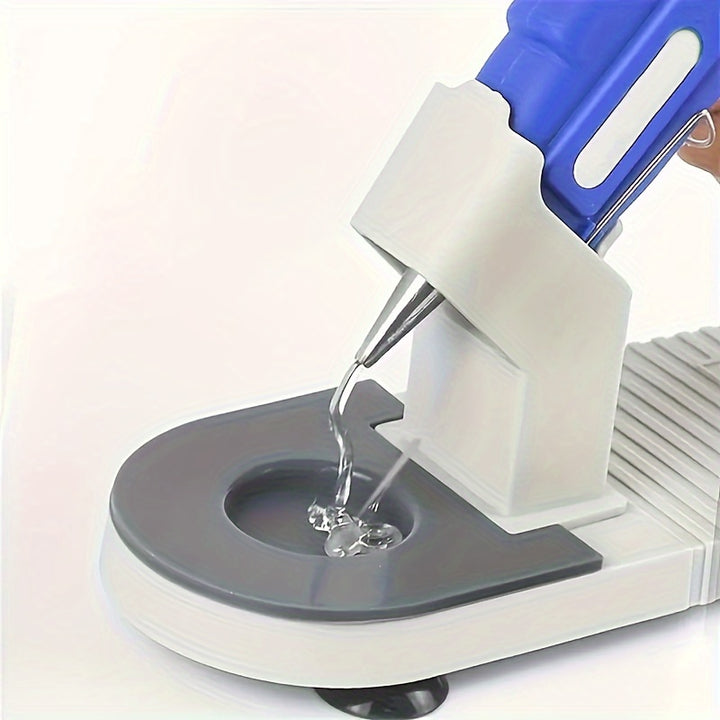 1pc Plastic Hot Glue Gun Holder, Glue Gun Base Stand Organizer, Floral Crafts Tools Storage Rack Accessories, Home DIY Repair Tool Holder Stand Storage Boxes