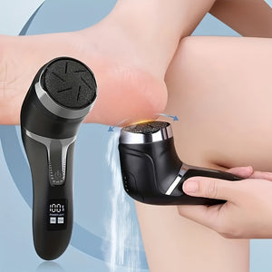 Kit de Râpe Électrique Rechargeable pour Callosités - Facile à Utiliser et Doux pour la Peau pour un Enlèvement des Callosités Sans Effort, Conçu Spécifiquement pour le Soin des Pieds