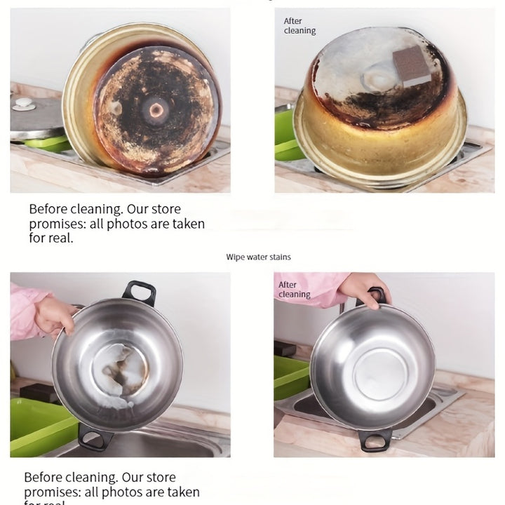 1/3/6/9pcs Magic Eraser Cleaning Wonders - Multi-Purpose Descaling, Rust Removal, Scouring, and Dishwashing Powerhouse - Back to School Essential, Cleaning Supplies, and Tool for Pots, Pans, Dishes, and More