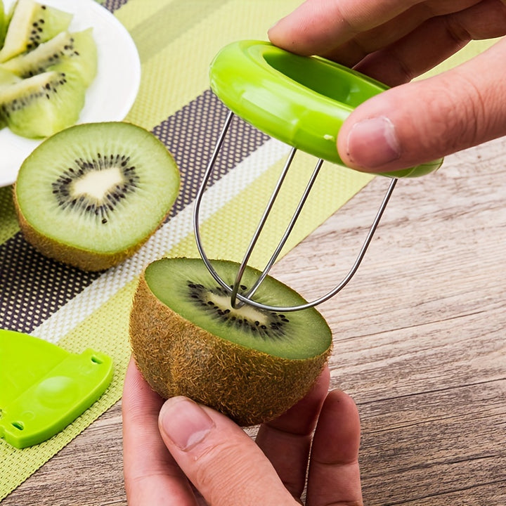 Descascador de kiwi de 1 unidade: um divisor fácil de usar para frutas especiais e acessórios de cozinha