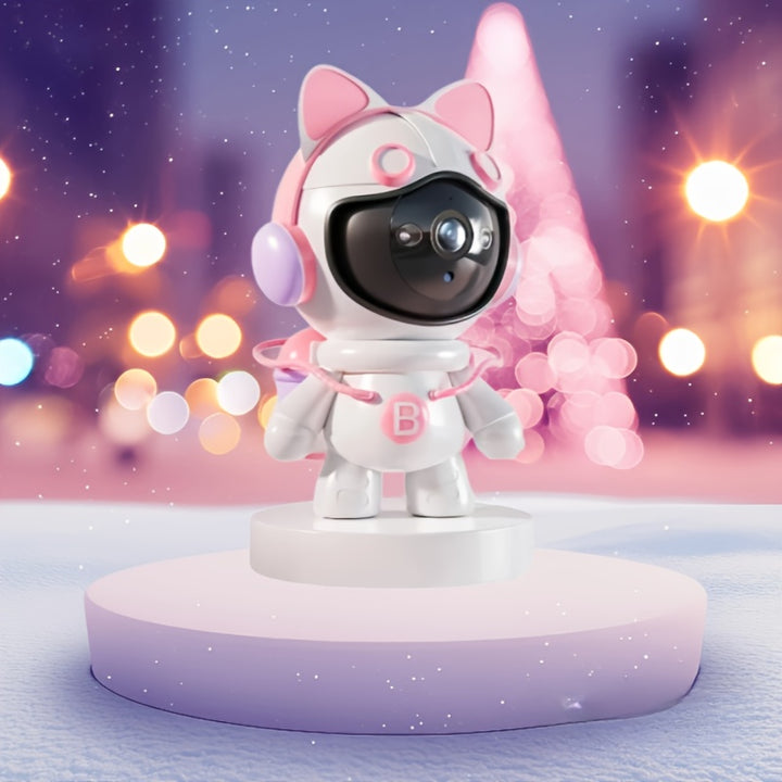 [Intelligent Robot Security Camera] 3 Million Pixels Pet Home Intelligent Security Camera - Motion Detection HD Robot Camera with Two-way Voice, Automatic Tracking, Alarm, and 360 HD Night Vision - Cell Phone Remote Monitorin