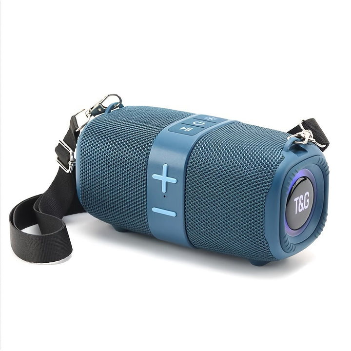 TG667 Portable Crossbody Speaker - IPX4 Waterproof, Wireless Wireless Connectivity, USB/TF/FM Radio Support, 10m Range, Cute Vertical Design, Audio, Music Player, Connect to Mobile Phone/Tablet/TV