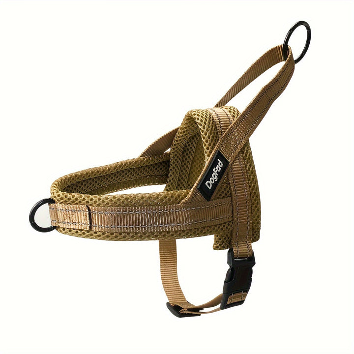 Reflective No-Pull Dog Harness - Adjustable, Escape-Proof Vest for Small to Large Breeds, Hand-Wash Only, DogFad