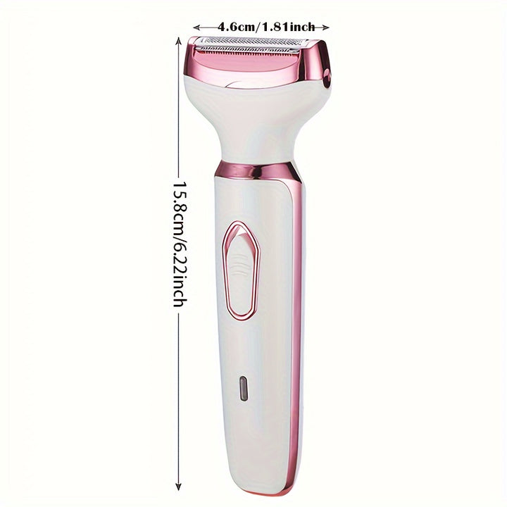 4in 1 Women's Electric Hair Remover/Women's Multi-Function Electric Hair Remover Set/Women's Bikini Trimmer/USB Rechargeable/Hair Remover for Eyebrows, Nose, Face, Legs, / Portable, Gentle, Women's Gift, Mother's Day Gift