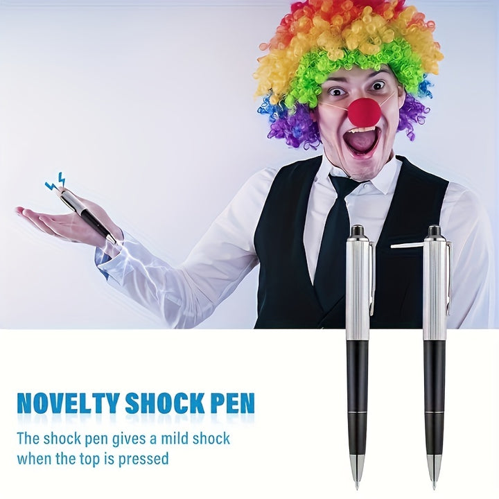 3pcs/1pc Shock Pen prank toy, electric ballpoint pen joke toy electric shock pen party fun game prank toy