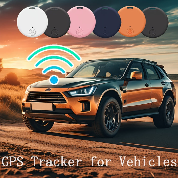 2/6Pcs Smart Car Tracker, Mini Car Key Finder, Key Finder Wireless, Pet Dog Cat Anti-lost Alarm Sensor, Smart Device Location Tracker, Mini GPS Tracker, for Locating Phone Wallet Keychain Luggage Item Finder, App Control, Bir
