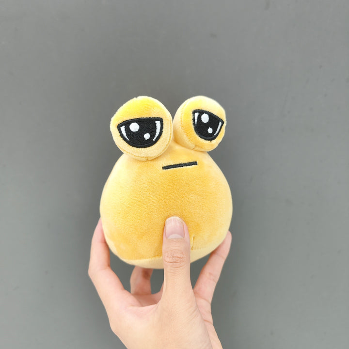 12cm/4.72in Super Small Pou Stuffed Animals Plush, Cute Pou Plush Toys My Pet Alien Pou Plush Toy Perfect For Valentine's Day Easter Mother's Day Home Decor