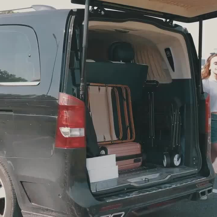 Collapsible Folding Wagon Cart, Large Capacity Camping Wagon, All Terrain Foldable Pet stroller, Heavy Duty Utility Wagon Cart for Grocery Outdoor Beach Gardening Shopping Pet outings Fishing Black, Perfect Christmas Gift