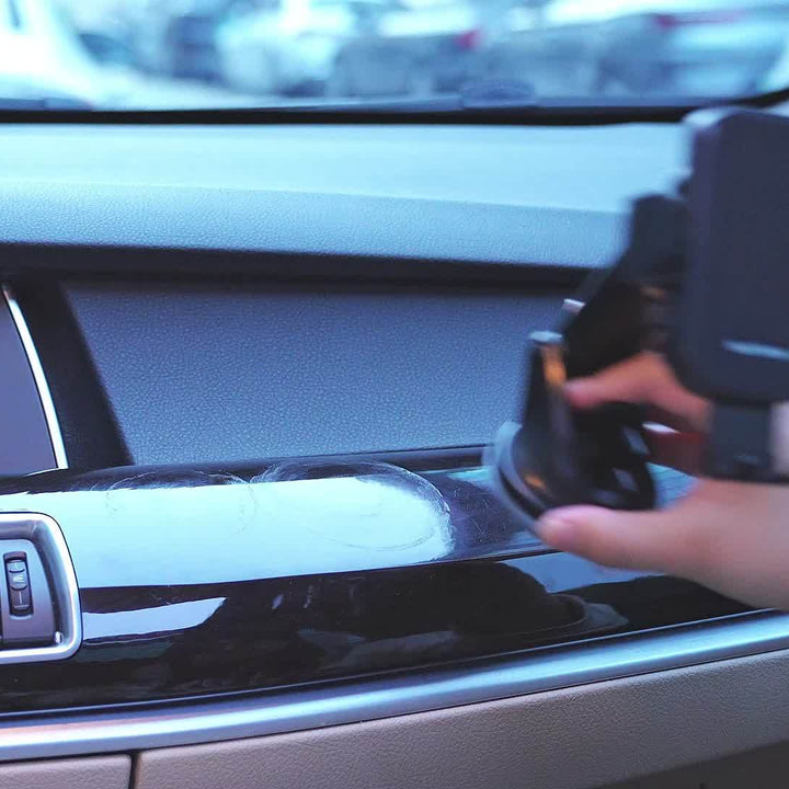 CHGeek 3-in-1 Wireless Car Charger, Car Phone Holder, 15W Fast Charge -Dashboard/Vent/Desktop, Universal Phone Clamp For IPhone & Android (No Slip! 30-Min Quick Install)