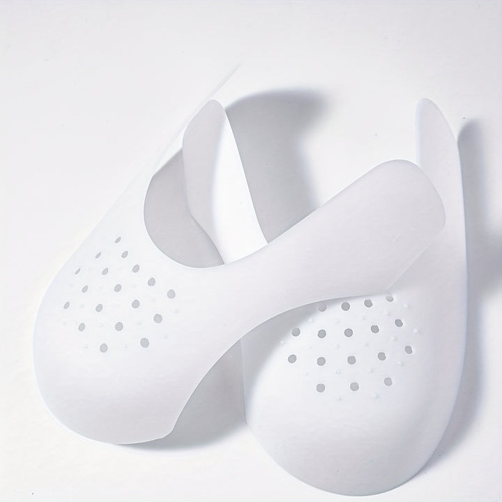 5-Pack Plastic Shoe Trees, Adjustable Cut-Out Shoe Stretcher for Men and Women, Anti-Wrinkle Shoe Protector, Fits All Types of Shoes, Durable Material