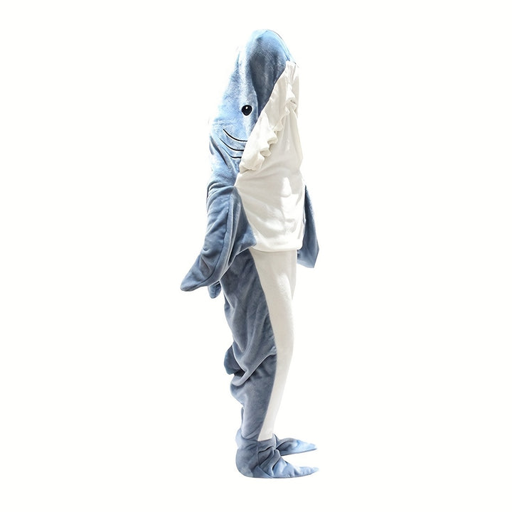 [Shark Blanket] Shark Pattern Blanket | 1pc | Flannel | Cute Funny | For Adult | For Sofa Couch Bed Car Camping