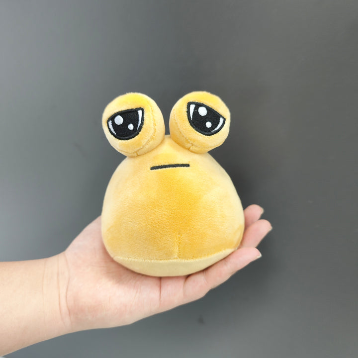 12cm/4.72in Super Small Pou Stuffed Animals Plush, Cute Pou Plush Toys My Pet Alien Pou Plush Toy Perfect For Valentine's Day Easter Mother's Day Home Decor