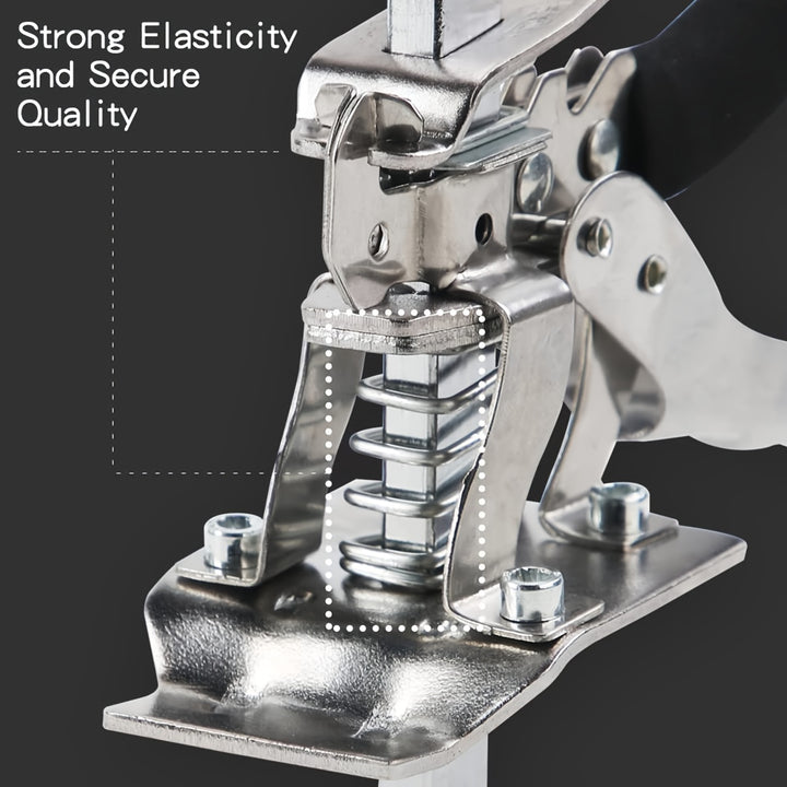 2pcs NewShark Adjustable Height Arm Tool Lift – Multi-Function Wall Tile Locator & Cabinet Jack Board Lifter with Black Foam Grip Handles, Labor-Saving Device for Door Panels & Heavy Objects