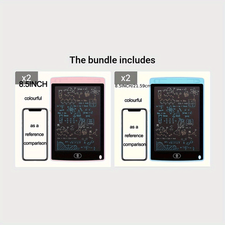 8.5inch/21.6cm LCD Writing Drawing Tablet Unlock Your Creative Potential Educational Birthday Gift for Children Christmas And Halloween Gift