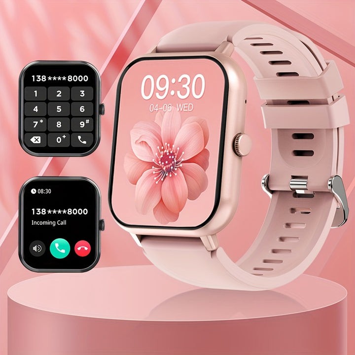 GWENLAND Smartwatch per Uomini e Donne - Schermo Touch Full da 1,83", Messaggi e Chiamate, Fitness Tracker con Pedometro, Distanza, Calorie, 100+ Modalità di Esercizio, Compatibile con Android/iPhone