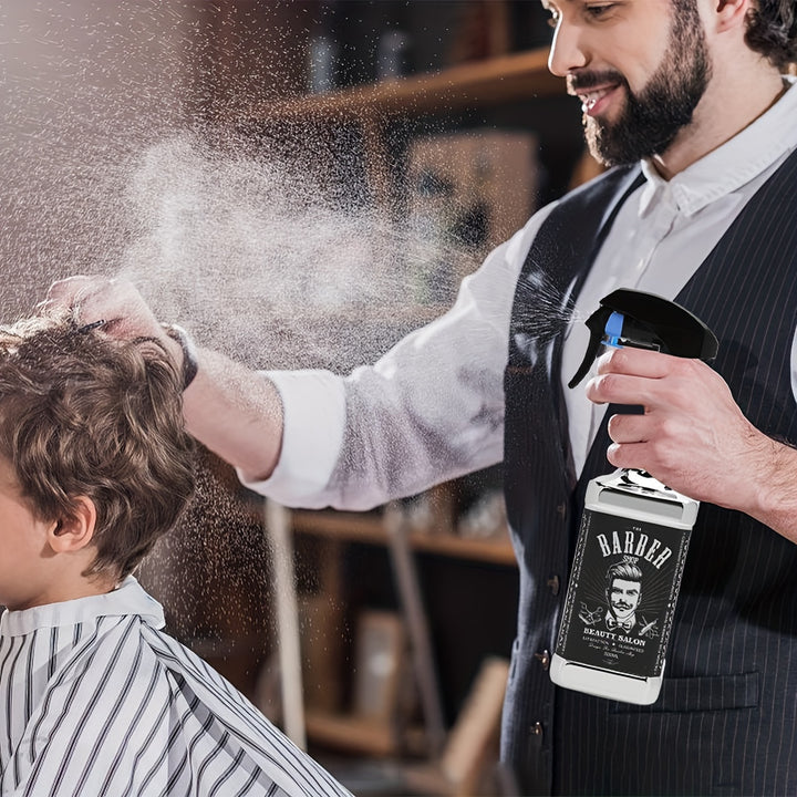 Electroplating Vintage Wine Bottle Spray Can, Barber Shop, Oil Head Spray Bottle, Hair Salon Barber, Home Large Capacity Watering Can