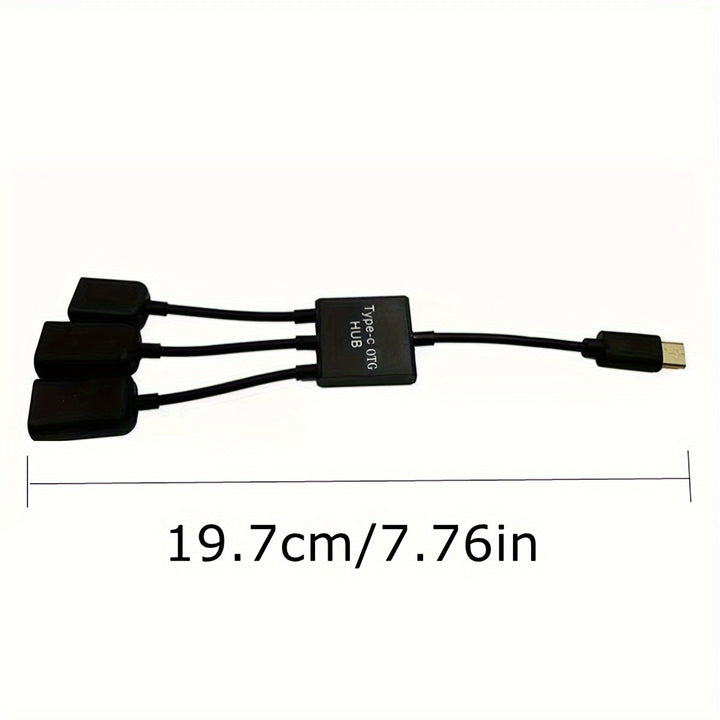 Multi-function OTG Adapter Data Transfer Cable Android Type-c Mobile Phone Tablet Connection Keyboard Mouse Office U Disk HUB