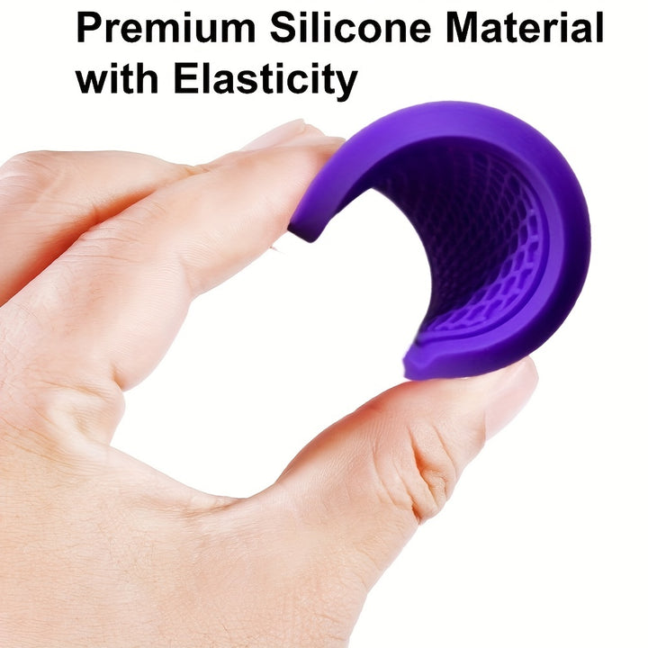 ZukMi Car Cup Coaster, Auto Car Cup Holder Insert Coasters Silicone Anti-Slip Drink Car Cup Mat, Universal Vehicle Interior Accessories 4pcs