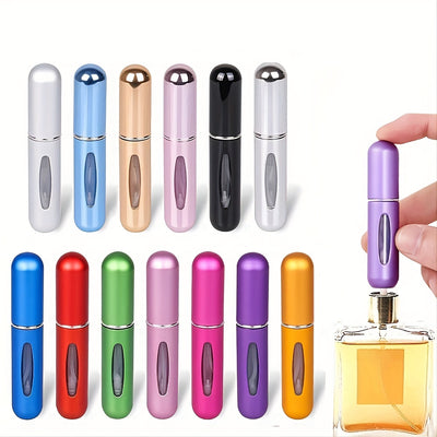 1/4pcs Portable Perfume Bottle 5ml 1/4pcs Travel Portable Cosmetic Spray Bottle Empty Bottle