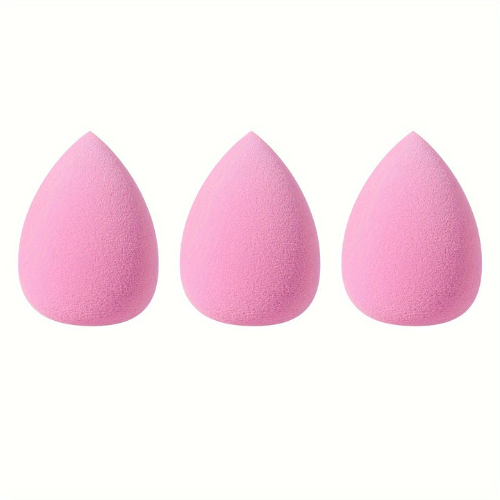 3 PCS Makeup Sponge Set Professional Beauty Sponge Blender Makeup Foundation Blending Cosmetic Makeup Puff For Powder Cream