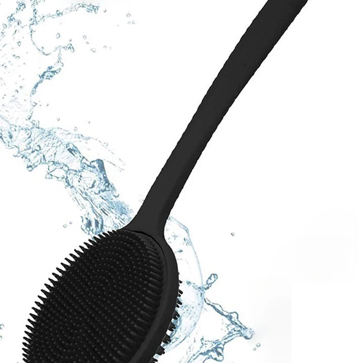 Gant de bain doux, gommage exfoliant, brosse de bain à long manche, exfoliateur, masseur de peau, brosse de nettoyage, accessoires de salle de bain