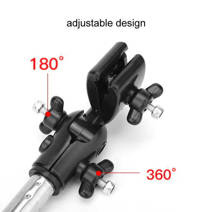 Baby Buggy Pram Stroller Umbrella Holder Mount Stand Handle Wheelchair Stroller Umbrella Connector Holder Accessory