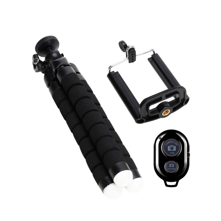 Tripods Tripod For Phone Mobile Camera Holder Clip Smartphone Monopod Tripod Stand Octopus Mini Tripod Stativ For Phone
