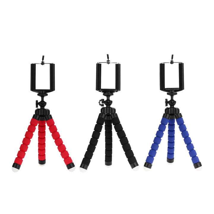 Tripods Tripod For Phone Mobile Camera Holder Clip Smartphone Monopod Tripod Stand Octopus Mini Tripod Stativ For Phone