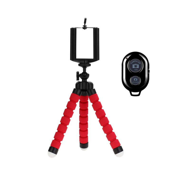 Tripods Tripod For Phone Mobile Camera Holder Clip Smartphone Monopod Tripod Stand Octopus Mini Tripod Stativ For Phone