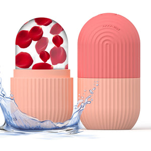 1 Pc silicone face ice cube mold for Beauty and Skin Care silicon face ice roller