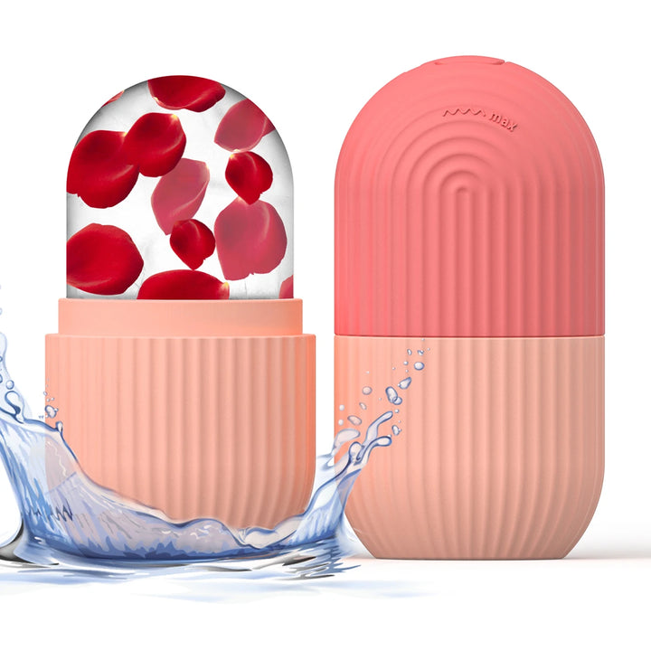 1 Pc silicone face ice cube mold for Beauty and Skin Care silicon face ice roller