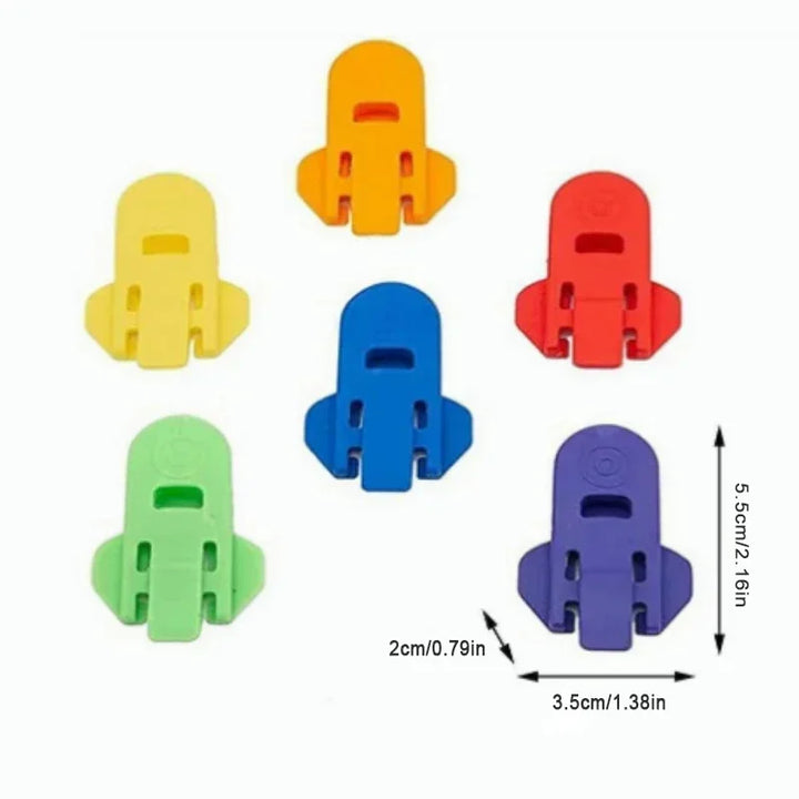 6PCS Easy Can Opener Bottle Opener Plastic Drink Lid Random Color Easy To Use Kitchen Accessories  Cool Gadgets