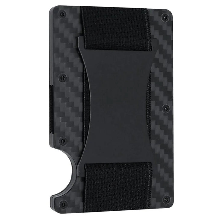 Forged Carbon Fiber Mini Slim Wallet case organizer for Men Cartera Tarjetero Hombre Cashback Credit Card Holder Luxury gift
