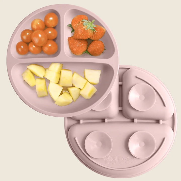 1 Pc Baby Sucker Silicone Dining Plate BPA Free Children Dishes Suction Toddle Training Tableware Kids Feeding Bowls Baby Stuff