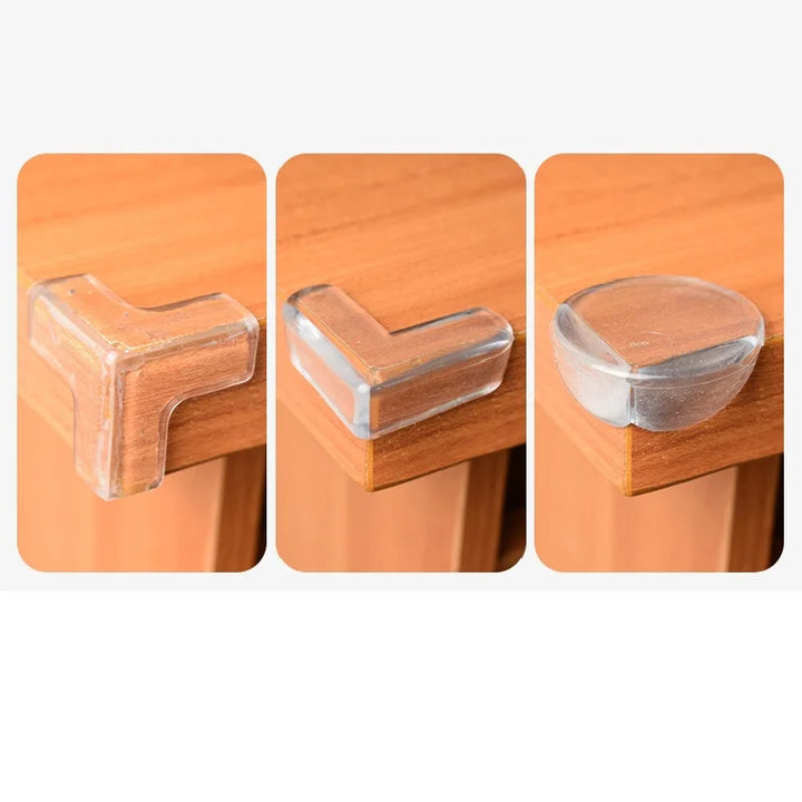4 Pcs/10 Pcs Children Baby Safety Silicone Protector Table Corner Edge Protection Cover Children Anti-Collision Edge Guards