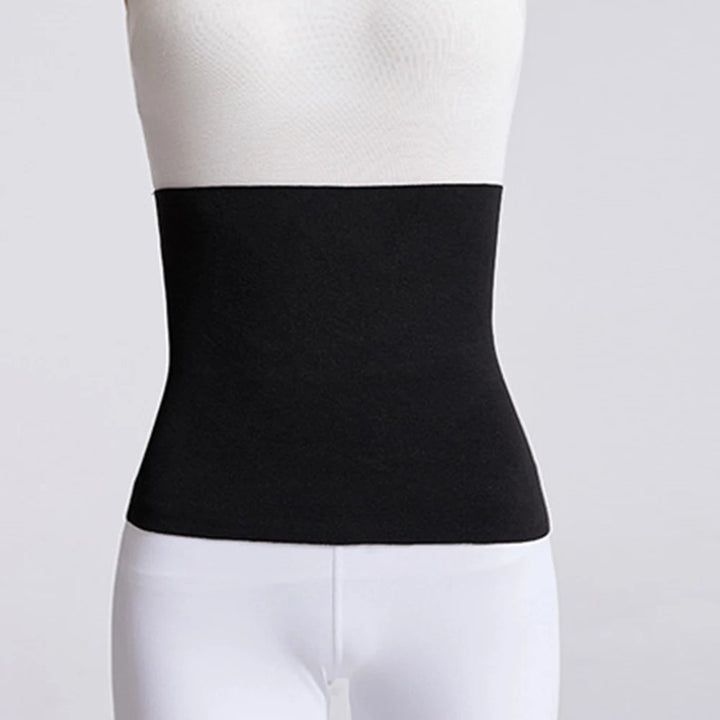 Winter Warm Thermal Waist Support Unisex Elastic Cotton Cloth Abdomen Back Pressure Warmer Inner Wear Belly Protector 2023 Neu