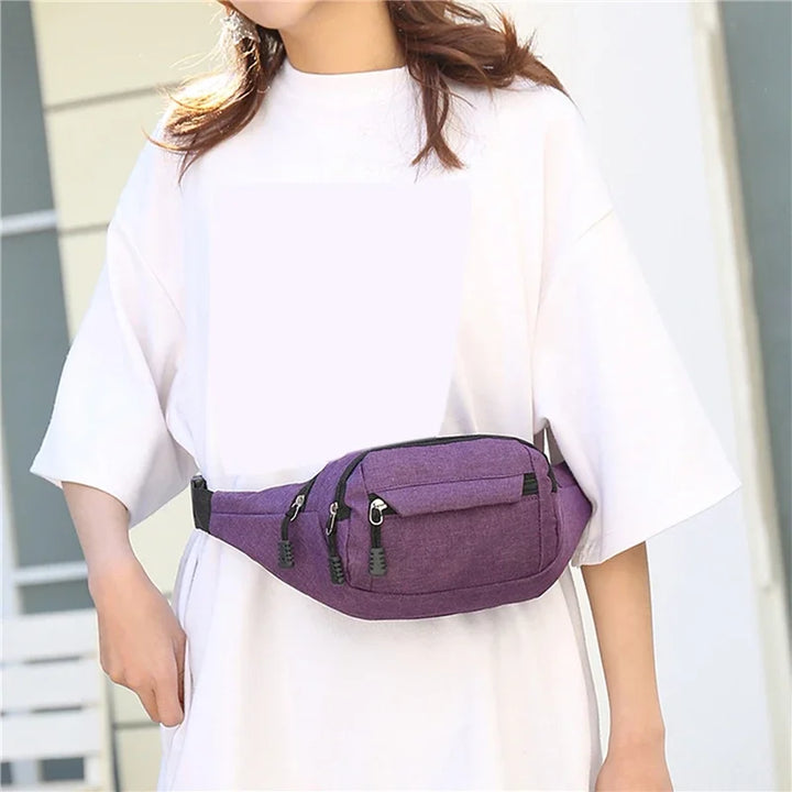 Mobile Waist Bag for Men Women Multifunctional Large Capacity Belt Bag Anti Splash Wear-resistant Construction Site Pochete