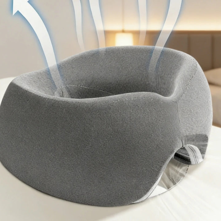 Memory Foam Face down Pillow Ergonomic Prone Resting Comfort Headrest for Home Massage Beauty Salon